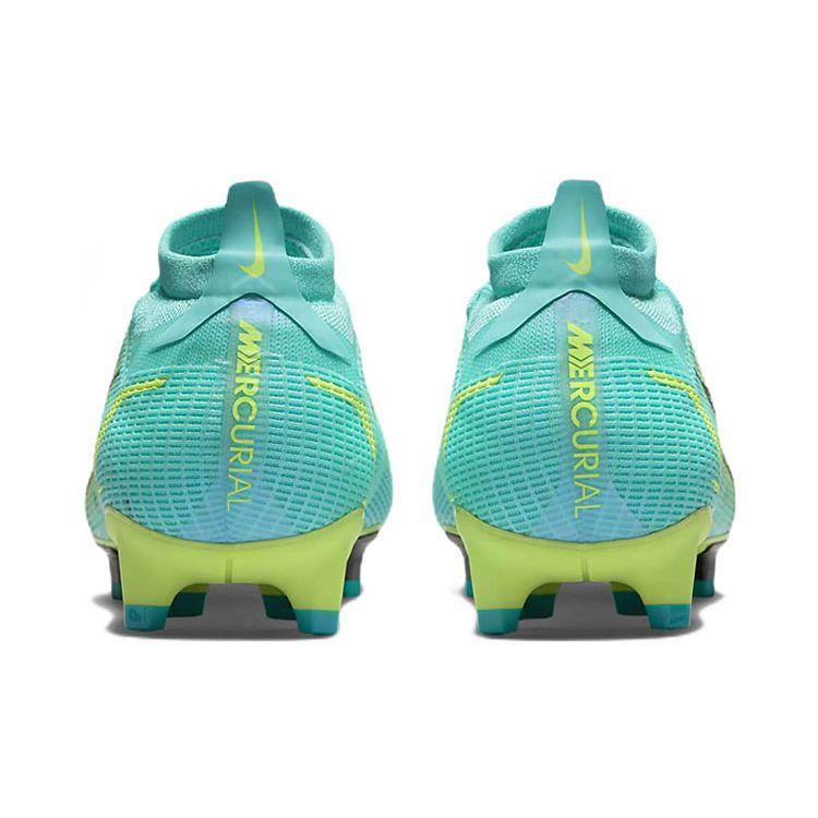 Nike Mercurial Vapor 14 Pro FG Dynamic Turquoise Lime Glow Men Sneakers Blue CU5693-403