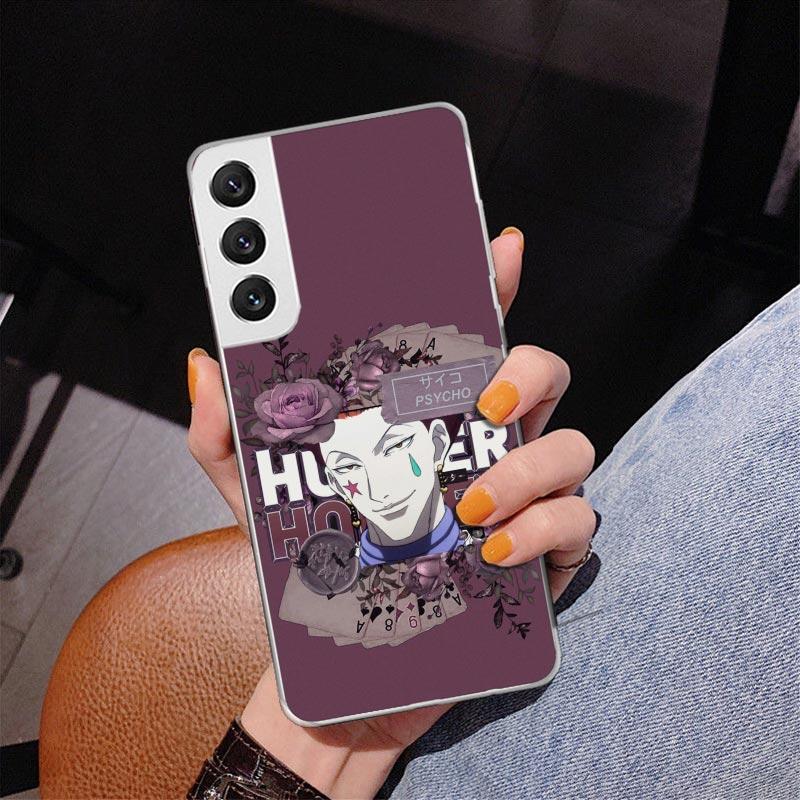 Hunter X Hisoka Phone Case For Samsung Galaxy S24 S25 Edge S26 Ultra S23 S22 S21 Plus S20 FE + Personalized Print Cover Galaxy S
