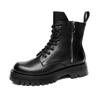 Herren Freizeit High Top Herbst Winter Stiefel Tide Designer Schuhe Cowboy Echtleder Stiefel Plateau Kurz Botas Zapatillas