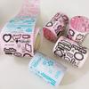 MINKYS 2M Graffiti Hand Tent Tape Star Letters Symbols Cute Creative Decorative Stickers