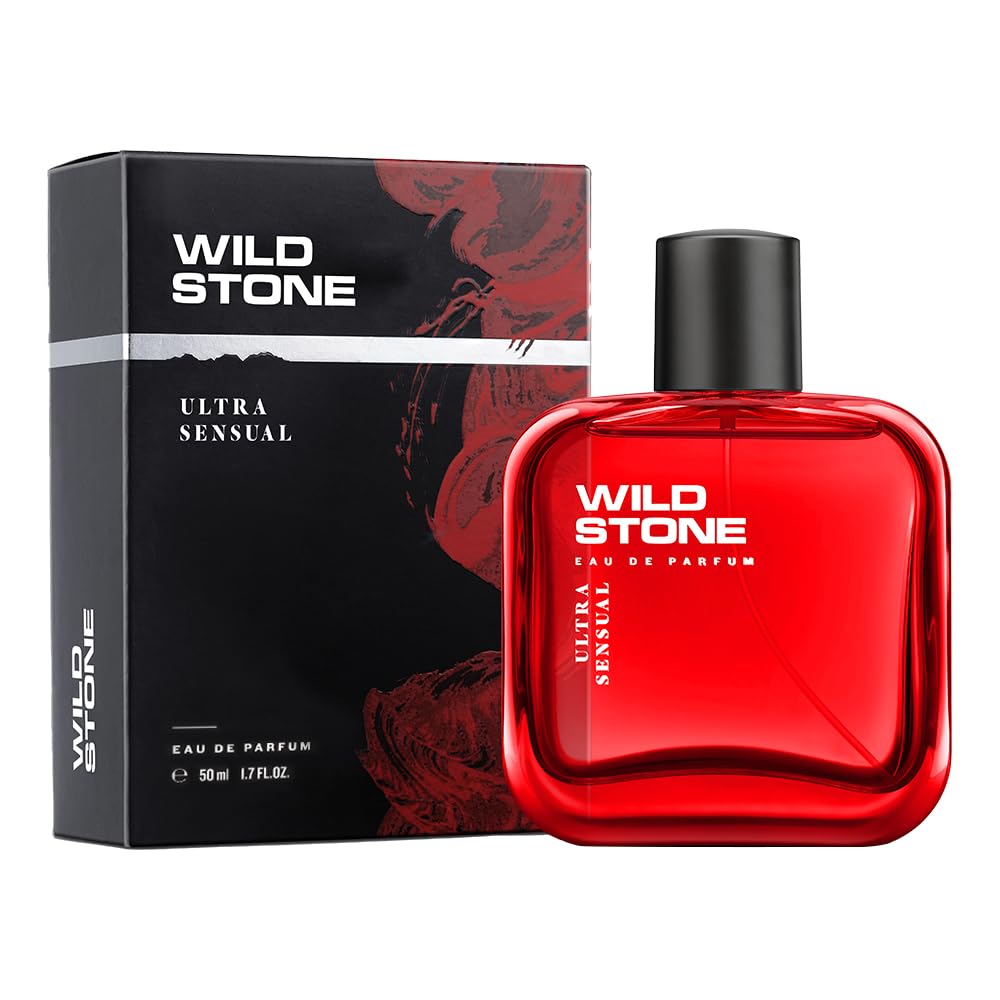

Wild Stone Ultra Sensual EDP Perfume For Men 50ml Long Lasting Luxury Fragrance Aromatic Fougere Bold Gift Idea For Him