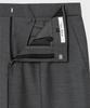 NONBLANK [Summer] Highcool Semi-Wide Fit Slacks_Melange Grey