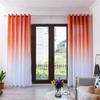 Living Room Bedroom Blackout Curtains Gradient Tulle Curtains Simple Window  Drape Valance 1PCS