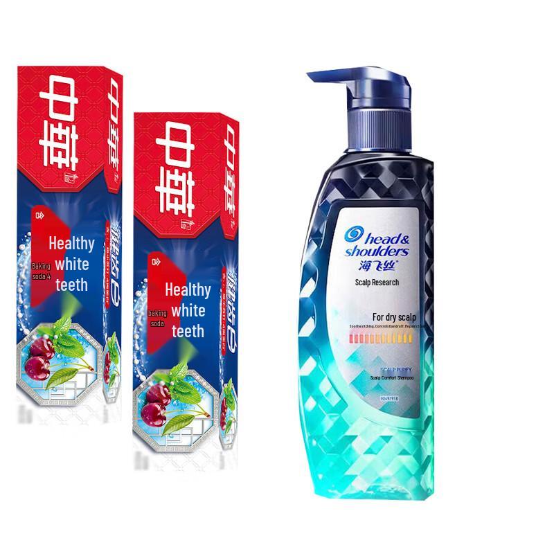 

Head & Shoulders Anti-Dandruff Shampoo & Toothpaste Duo