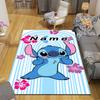 Custom 1Pc Lilo Stitch Adventure Rug Office Carpet Indoor Outdoor Entrance Doormat Nonslip Soft And Comfortable Living Room D916311