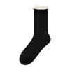Grey Socks with Rolled-up Edges, Piles of Socks, Burken Shoes, Mid-calf Socks, and Contrasting Long Socks Are Trendy