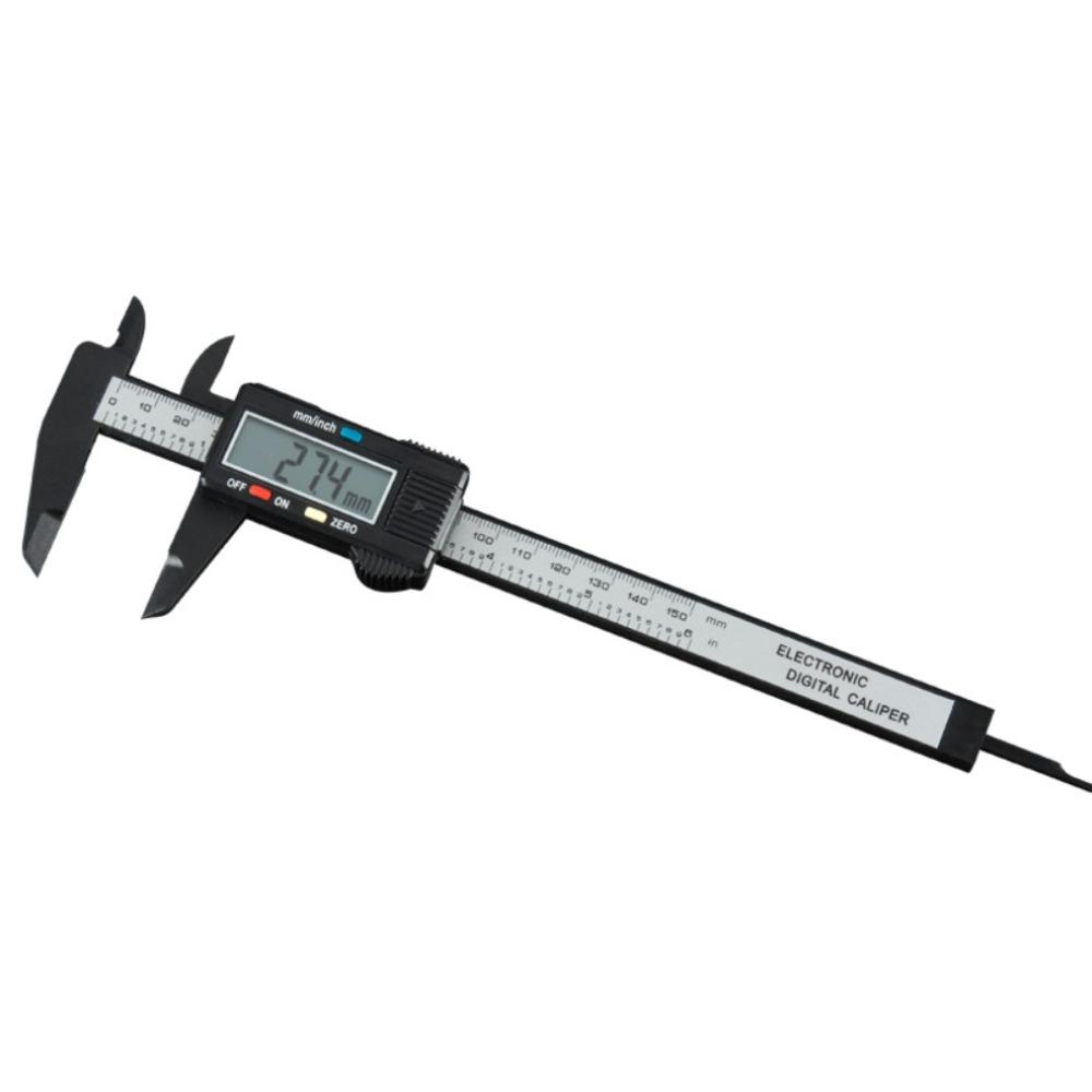 

Conversion in Inches and Millimeters Carbon Fiber Dial Vernier Caliper Measuring Tool