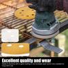 100Pcs 5inch 125mm 8 Hole Sanding Discs Sandpaper 60-320 Grits Gold Round Hook and Loop for Random Orbital Sander for Wood