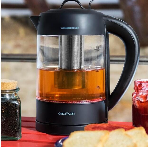Чайник Cecotec Thermosense 390 Clear/Teekocher (01512)