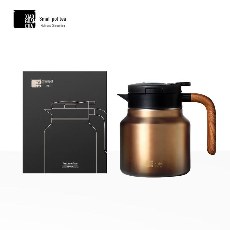 Smart Titanium Insulated Teapot with Temperature Display