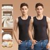 Yalu Men's Thermal Fleece Base Layer Vest 2-Pack