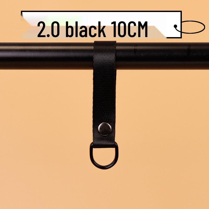 Adjustable Height S-Hook Loop for Hanging Clothing & Accessories with Customizable LOGO