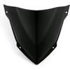 Evomosa Motorrad Windschutzscheibe Sport-Visier Passend für MT-03 MT03 MT-25 MT25 2013 2020 2021 20-21 (Schwarz)