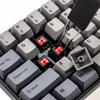 iKBC NEW POKER II Compact Mechanical Keyboard with ANSI 61 GATERON G PRO Red Compatible with Windows and Quiet Hot Swap 60% Layout, Keys, Switches,