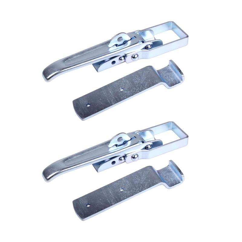 Secure Trailer Lift Gate Latch Galvanized Steel Pull Latch Replacement Part for Trailer Safety Connector Holder