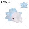 10-36Cm Snom Sea Cartoon Pokemon Plush Doll Pyukumuku Sea Urchin Cute Plush Kawaii Keychain Birthday Gift Costume Decoration