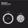 For Volkswagen VW Car One-start Button Diamond Decoration Stickers For Volkswagen VW Scirocco Jetta Beetle Golf Passat CC Tiguan