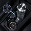 1/2pcs Car Coasters Water Cup Holder Pads Cup Slot Non-Slip Mat Interior Accessories For Honda civic accord cr-v fit crosstour FL3