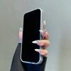 Suitable for Apple 17Promax mobile phone case, star corrugated Apple 17 metal lens point drill simple protective case