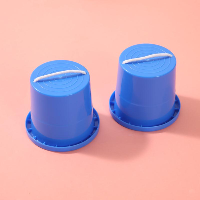 Противоскользящие ходули для балансировки для молодежи — семейный отдых на свежем воздухе и фитнес-тренировки 2pc синий