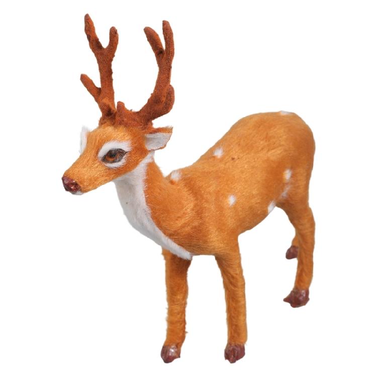 Creative Christmas Elk Ornament 15/20/25/30/35cm Party Dining Table Decor