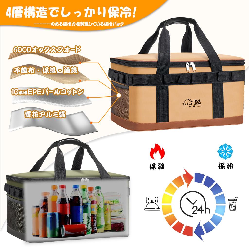 Haikawi Cooler Insulated Large Soft and Portable for Sports Cherry Blossom Leisure and More Box, Bag, Capacity, 23L, Triple-Layer Insulated,