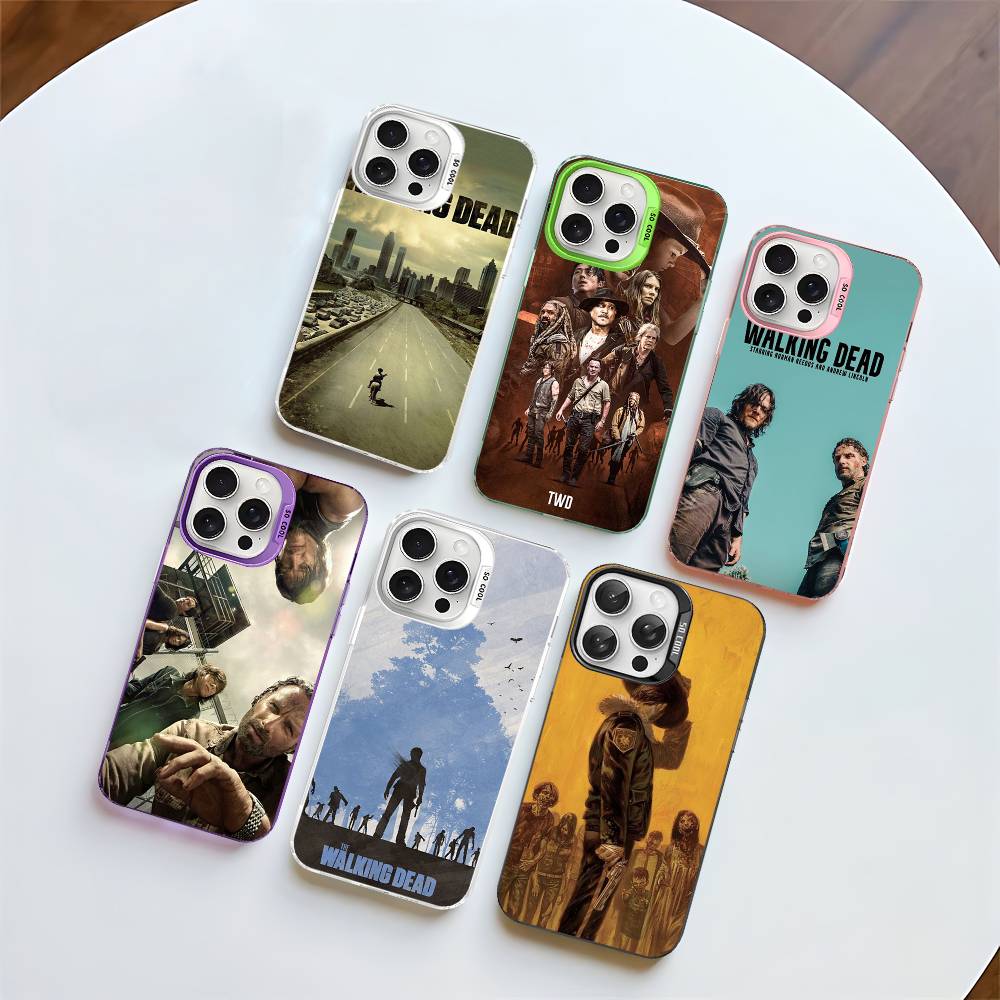Horror The W-Walking D-Dead TV Phone Cases For IPhone 17 16e 15 14 13 12 11 Plus Pro Max ProMax Colorful Covers