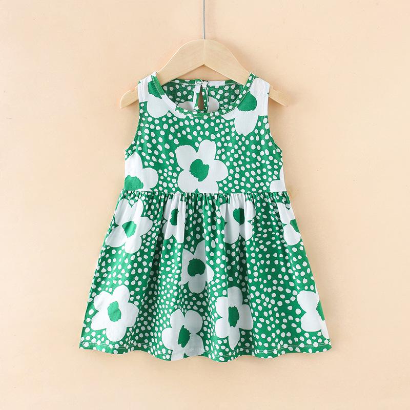 Girls' Summer Cotton Gauze Dresses & Pajamas: Children's Beachwear & Princess Skirts