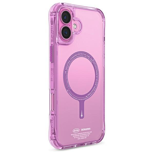 Skinarma Etui Saido Iphone 16 Plus 6.7  Magnetic Charging Różowy/Pink