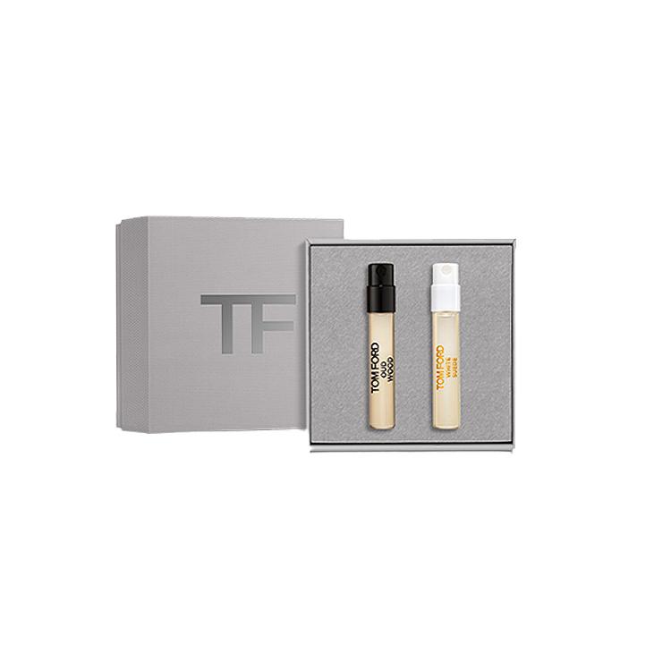 Tom Ford Perfume Sample Set Oud Wood 2ml+White Suede 2ml