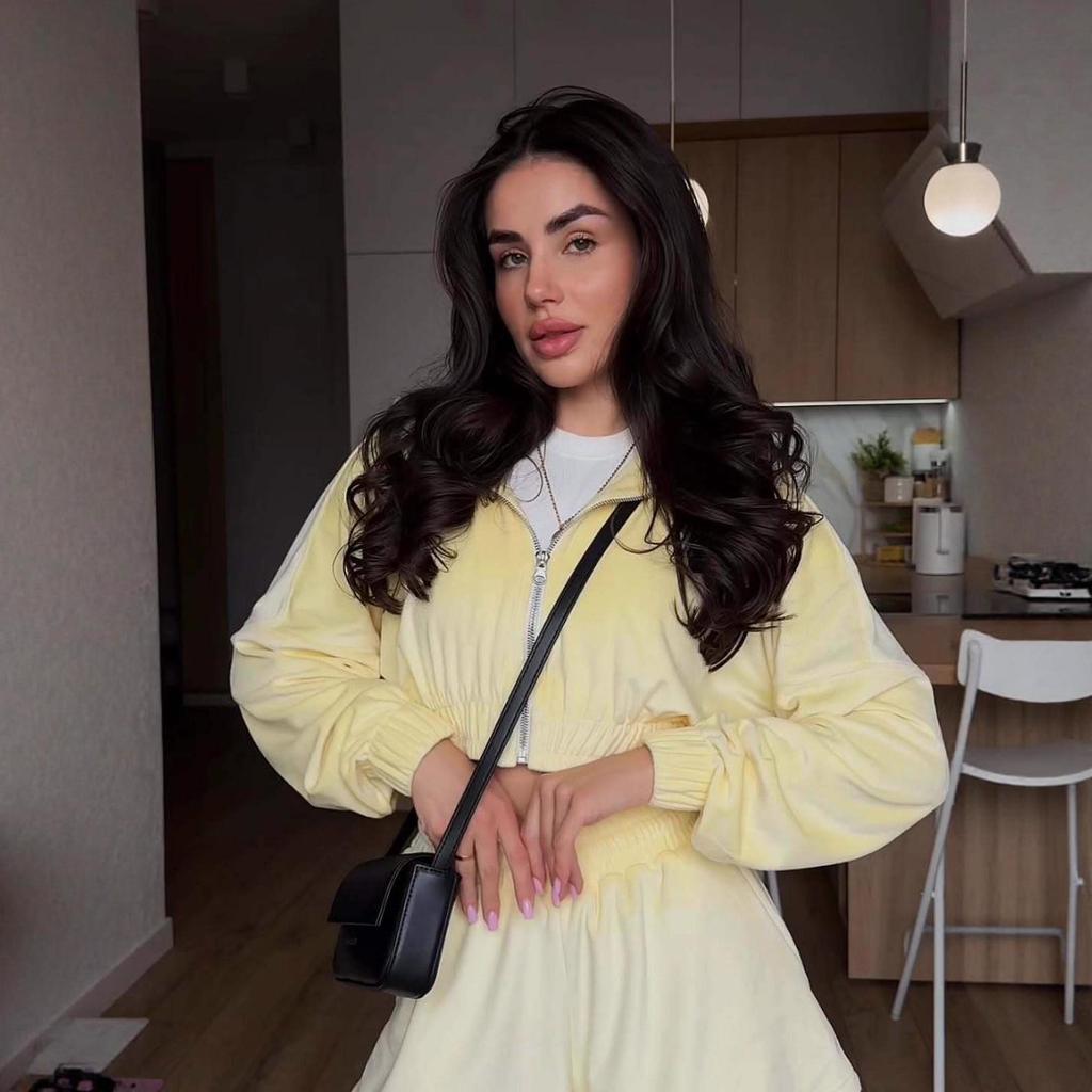 2025 Autumn Women's Hooded Casual Set: Long Sleeve & Pants