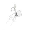 [Moon Ga-young PICK] HEART IN BUTTERFLY KEYRING_SILVER