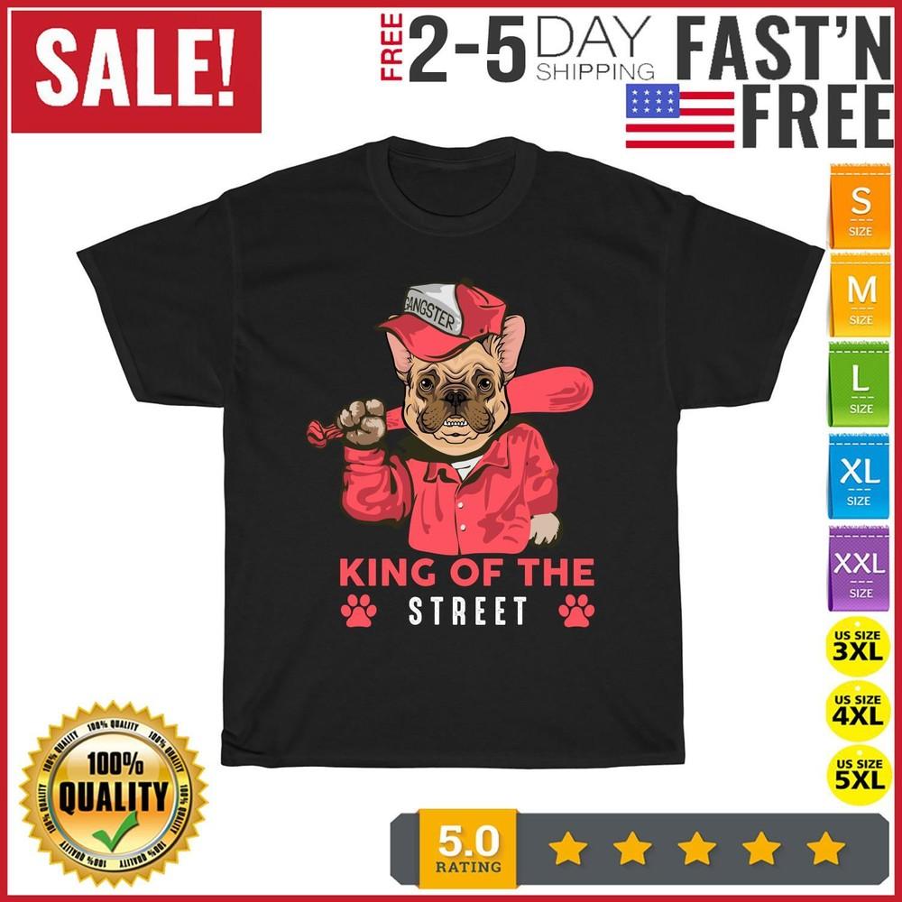 

Dog gangstar king of the Street Vintage T Shirt Men Fashion 2023 Women T Shirt 3XL