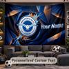 Brighton & Hove Albion Football Personalized Tapestry Support Custom Name, Wall Art Home Decoration