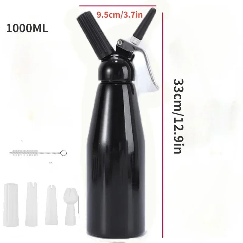 1000ML cremă Dispenser tel tort cafea lapte ceai decorare copt instrumente artizanale cremă spumă cu cioc decorativ din plastic