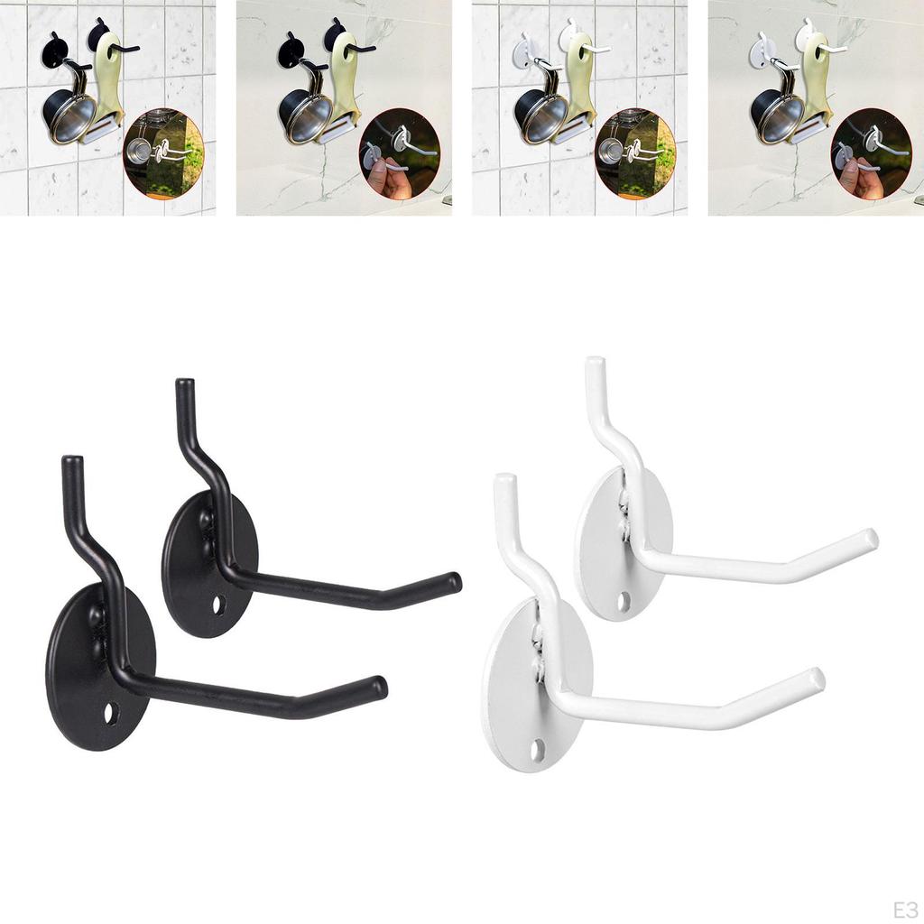 2Pcs Hole Board Hooks Organizer Hanger Organizing Organize Tools Shelf Peg for Tool Shed