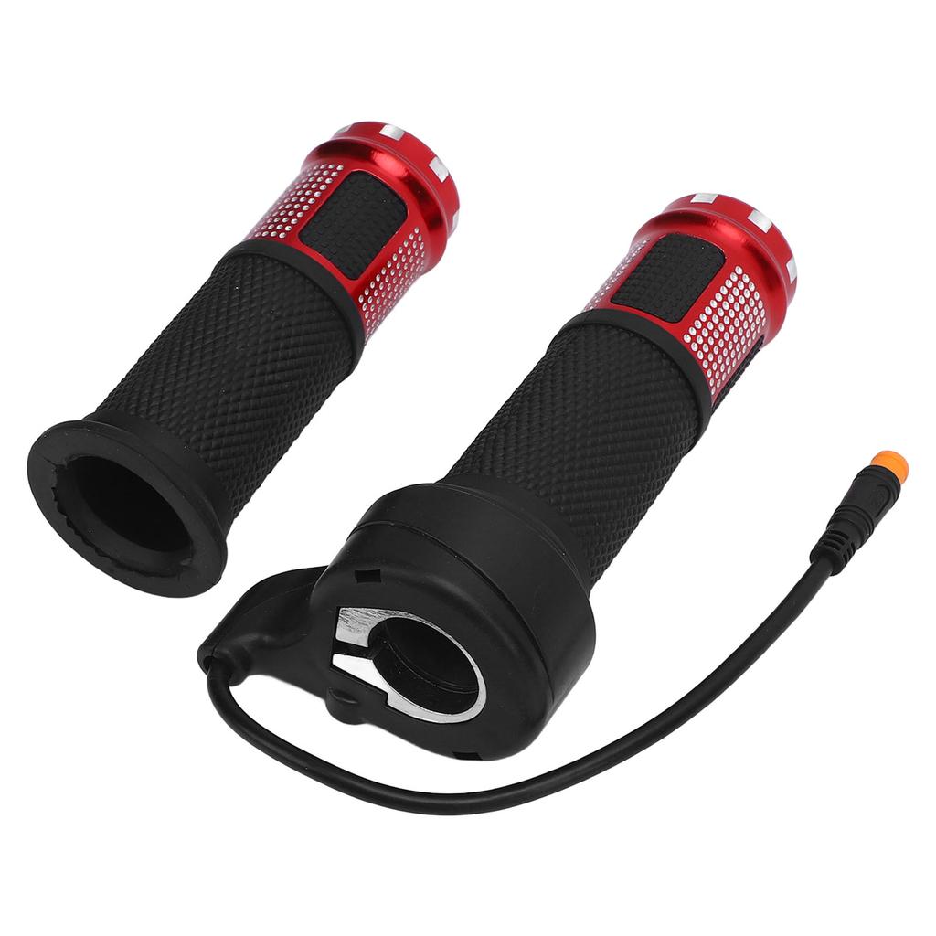 1pair Electric Scooter Throttle Grip Aluminum Alloy ABS Enhance Riding Throttles 2