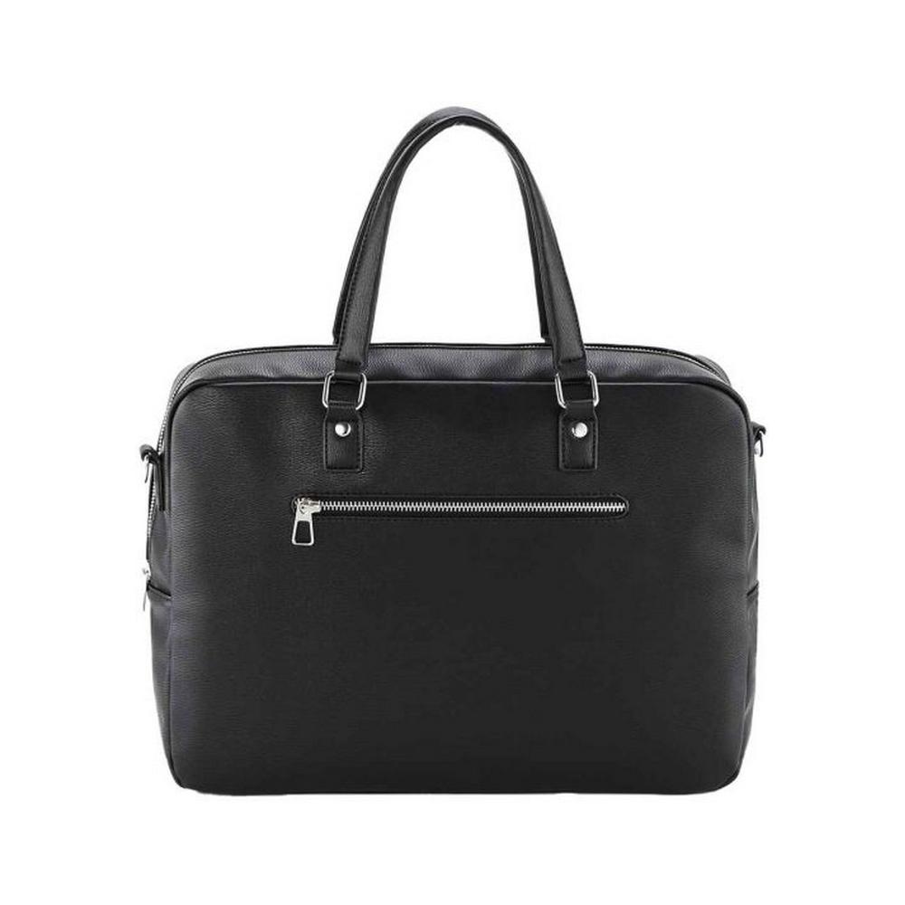 Quadra Tailored Luxe Leather-Look PU Briefcase