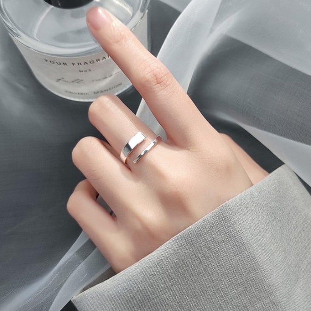 Hermosa:J R036 Silver 925 Silver Ring Silver Ring Layered Ring Layered Ring