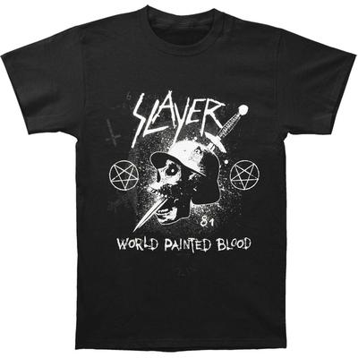 Men's Slayer Dagger Skull T-shirt  Black