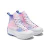 Converse Run Star Hike High Cloud Wash - Storm Pink Women Sneakers Multi-Color White Purple 572571C