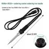 Deer Fairy 936 Soldering Iron Handle for Saike 952T12 Station, 203 Constant Temp, 969D Hot Air Gun Accessories.