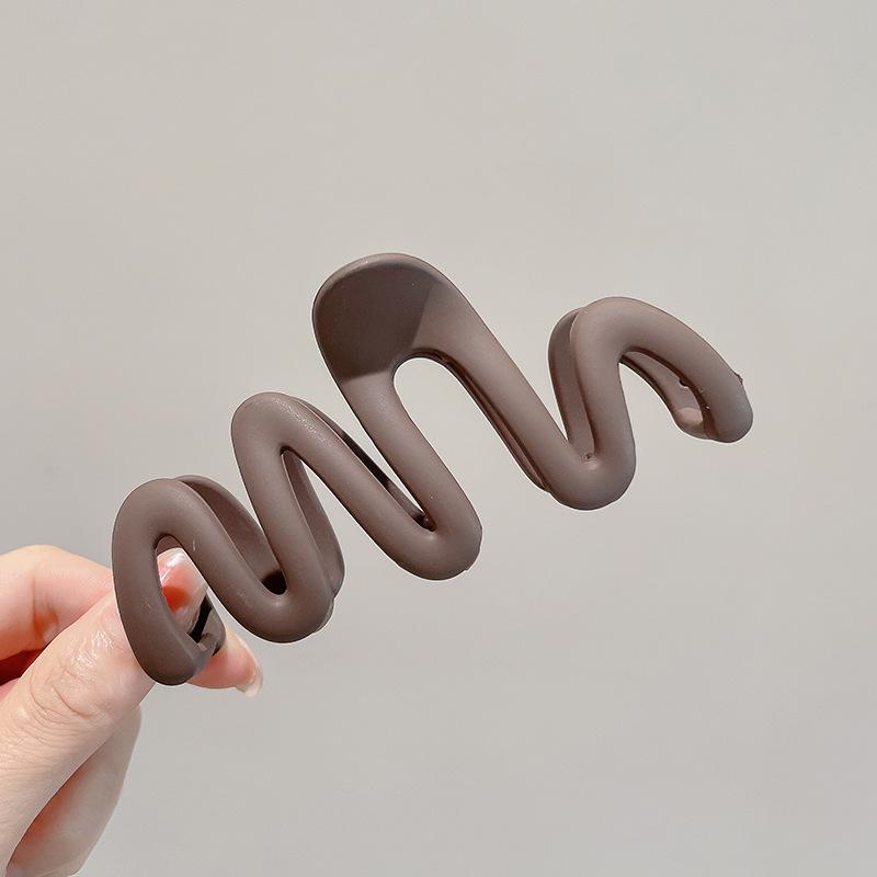 Large Acrylic Shark Hair Clip for Women - High-End Volume Grip Accessory