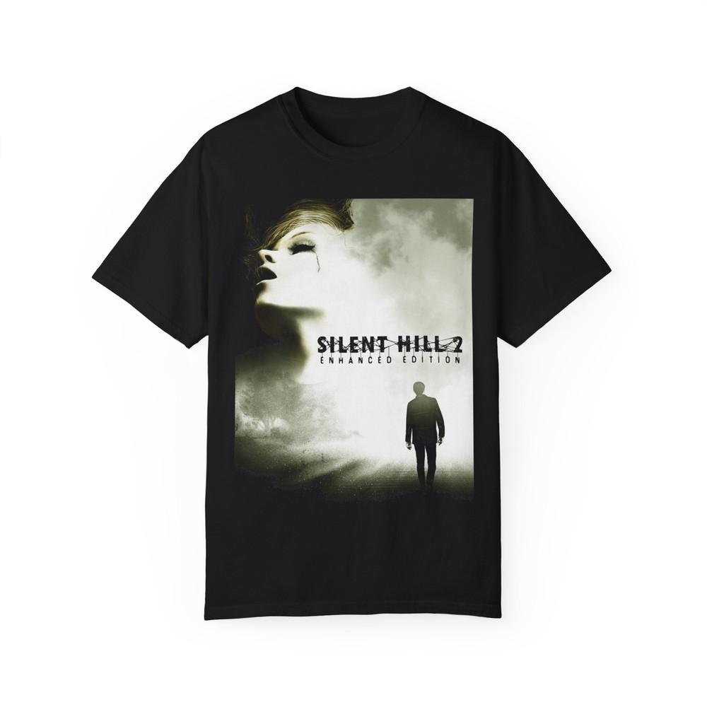 Retro Horror Game Fan Shirt | Horror Video Games | Halloween Style Unisex T-Shirt L
