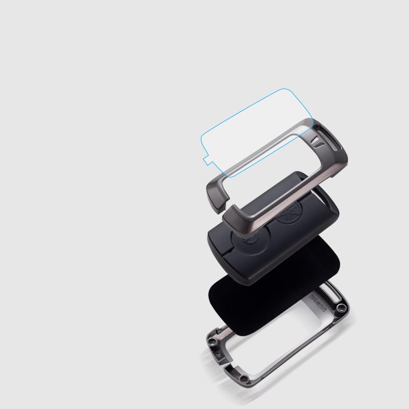 Metall Zink Auto Fernbedienung Schlüssel Fall Abdeckung Shell Für Yamaha NVX NVX155 XMAX 250 300 400 MVX 55 QBIX JAUNS AEROX 2 Taste Schutz FOb