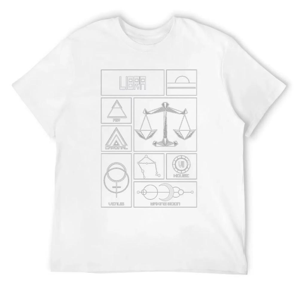 Fresh Libra Twelve Contellation (7) T-shirt  Movement Tshirt Hot Sale Geek Travel USA Size