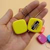 2 Pcs Retractable Soft Ruler Tape Measure with Keychain BodyMeasuring Tape Mini Portable Sewing Tailor Cloth Ruler Measuring
