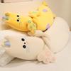 100/130 Cm Large Snuggling Cat Snuggly Dolls Filled Warm Breathable Sleepy Kitten Toss Throw Pillow Room Display Sweet Little Ones Keepsake