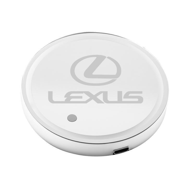 Car Glowing Coasters LED Light Water Cup Mat For Lexus RX330 IS250 Ct200h ES300h RX350 IS300h Car USB Charging Coasters Keychain