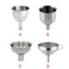 Small Mouth Funnels Bar Wine Flask Funnel Mini Stainless Steel For Filling Hip Flask Narrow-Mouth Bottles Kitchen Durable Funnel